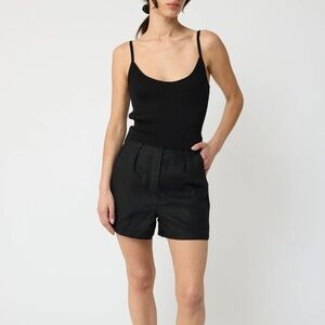 Almina Concept 100% linen shorts with tag